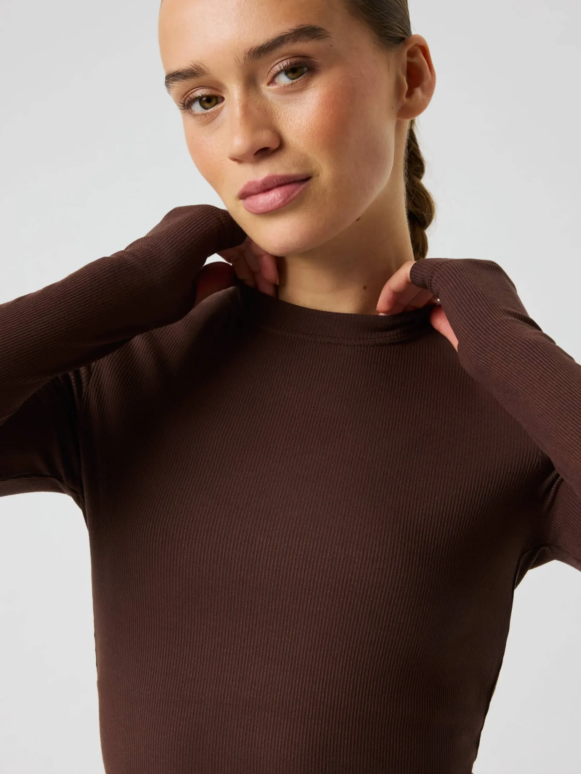 Björn Borg T-Shirts|Yoga & Pilates * tudio Ribbed Cropped ong eeve