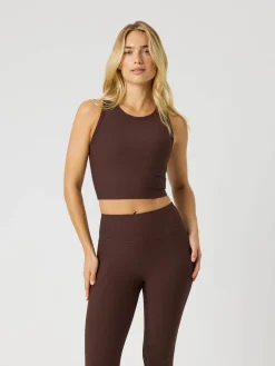 Björn Borg Gym & Träning|Toppar * tudio Ribbed Cropped Tank Top