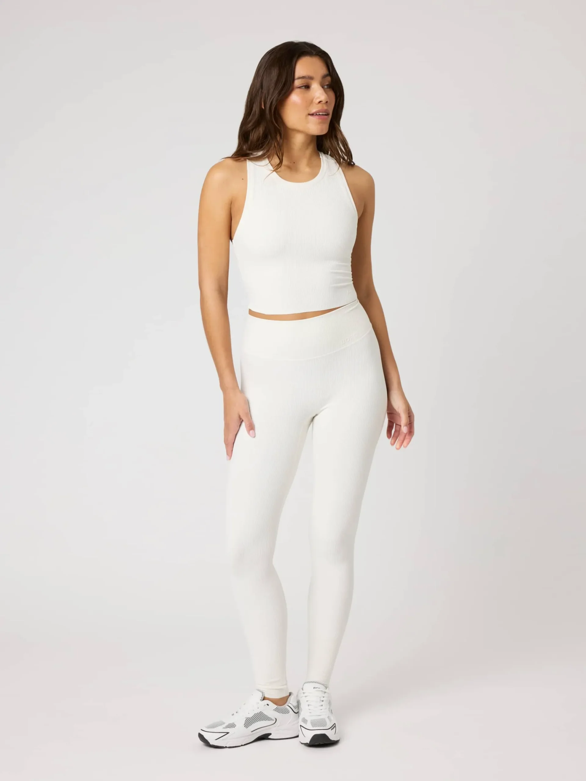 Björn Borg Gym & Träning|Toppar * tudio Ribbed Cropped Tank Top
