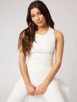 Björn Borg Gym & Träning|Toppar * tudio Ribbed Cropped Tank Top