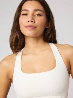 Björn Borg Yoga & Pilates|Sport-Bh:Ar * tudio Ribbed Racerback Bra