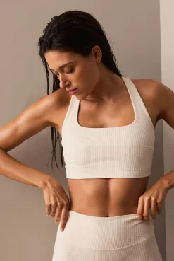 Björn Borg Yoga & Pilates|Sport-Bh:Ar * tudio Ribbed Racerback Bra