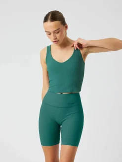 Björn Borg Yoga & Pilates|Gym & Träning * tudio Ribbed V-Neck Top