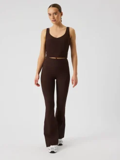 Björn Borg Gym & Träning|Toppar * tudio Ribbed V-Neck Top