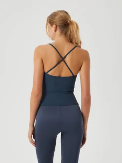 Björn Borg Toppar * tudio Rib trap Tank Midnight Navy