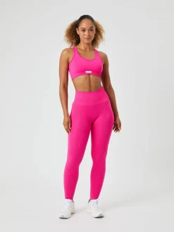 Björn Borg Sport-Bh:Ar|Bhar * Studio Sealess Low Sports Bra Pink Glo
