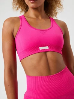 Björn Borg Sport-Bh:Ar|Bhar * Studio Sealess Low Sports Bra Pink Glo