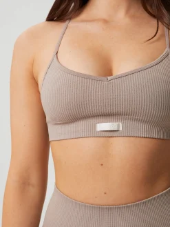 Björn Borg Sport-Bh:Ar|Bhar * Studio Sealess Ribbed Strap Bra Etherea