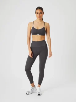 Björn Borg Sport-Bh:Ar * Studio Sealess Ribbed Strap Bra Asphalt