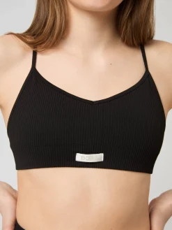 Björn Borg Yoga & Pilates|Sport-Bh:Ar * Studio Sealess Ribbed Strap Bra