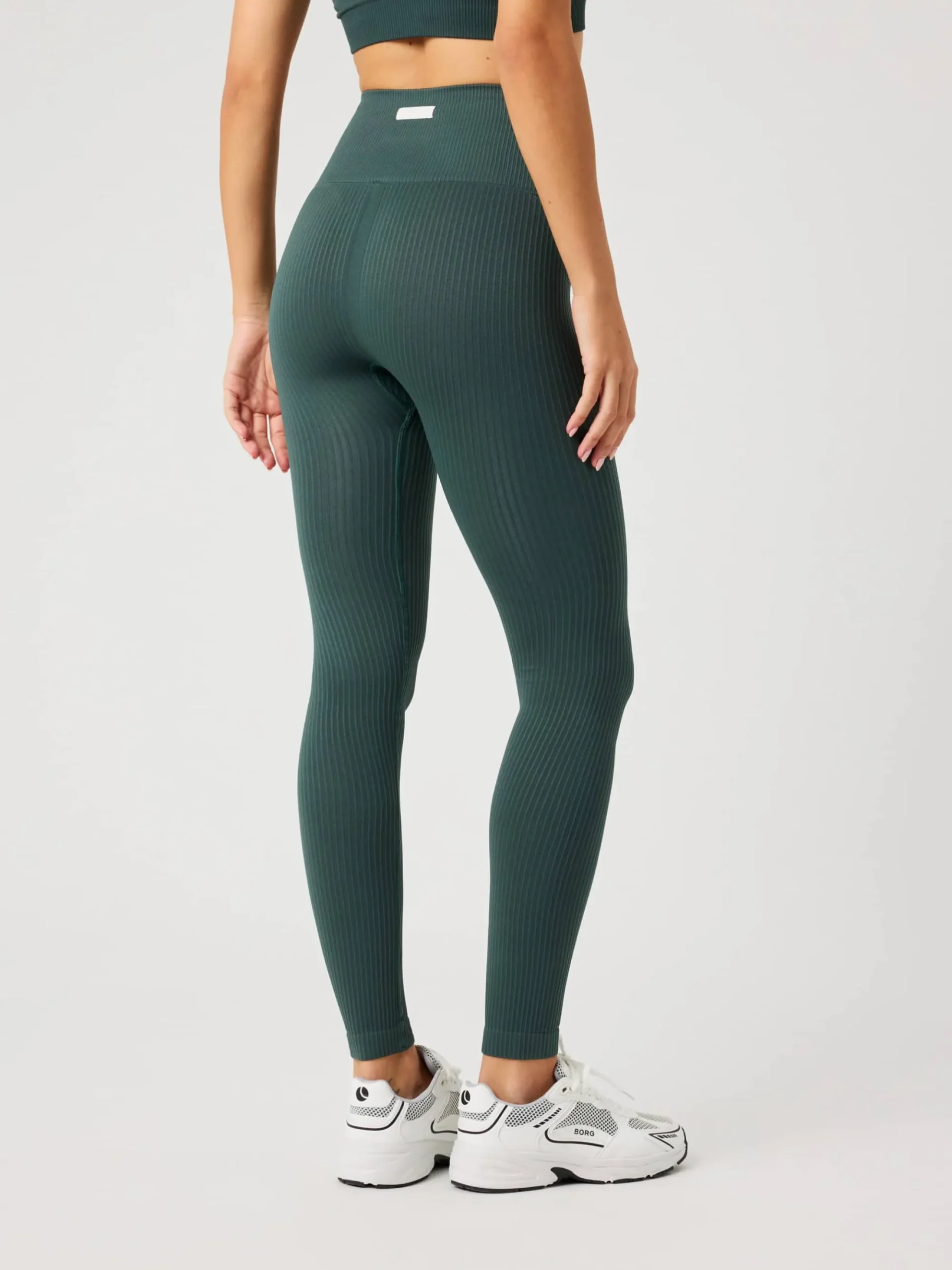 Björn Borg Träningstights * tudio eae Ribbed Tight Urban Chic