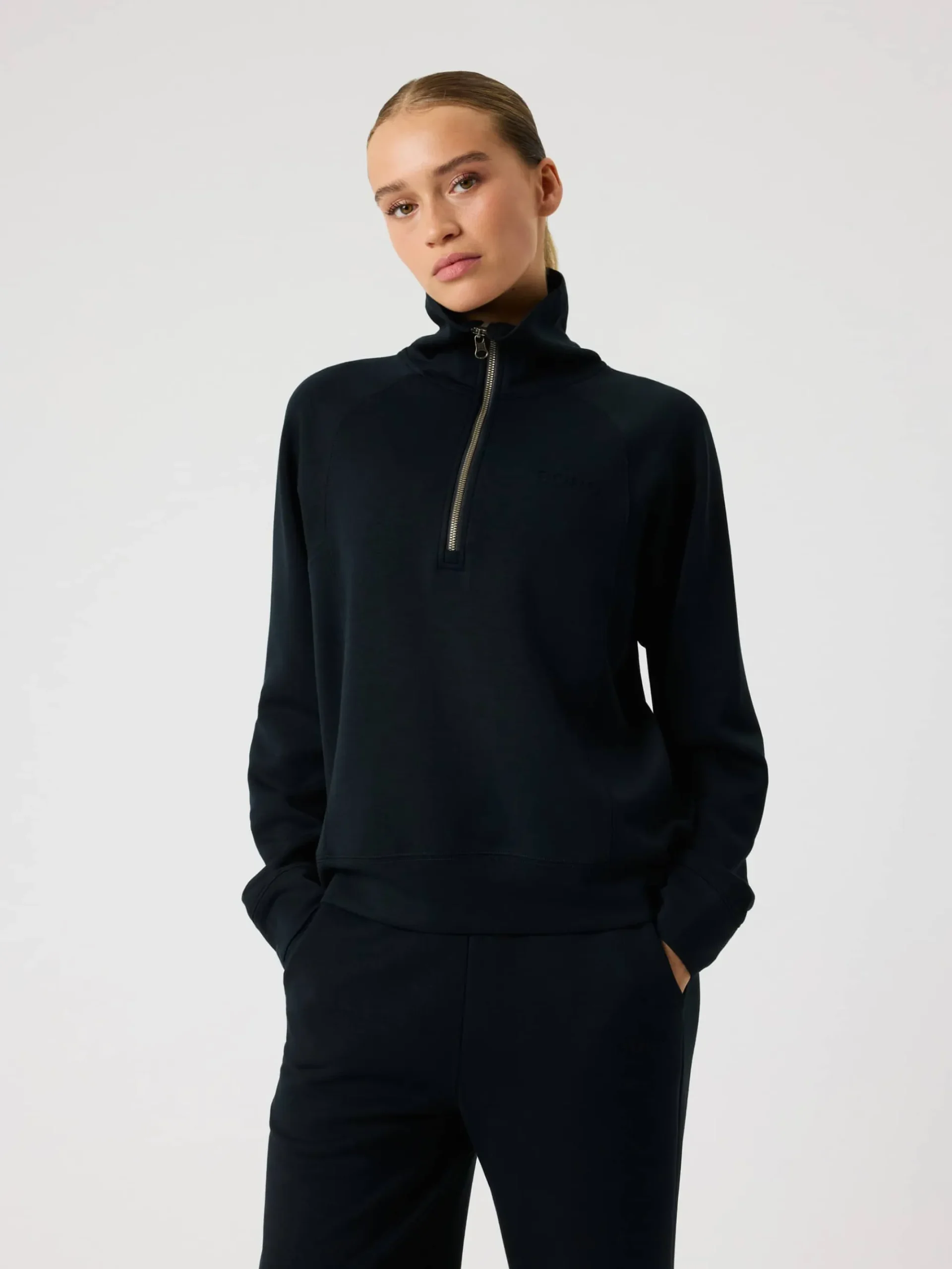 Björn Borg Tröjor|Vardag & Loungewear * tudio oft Hafzip weathirt Black Beauty