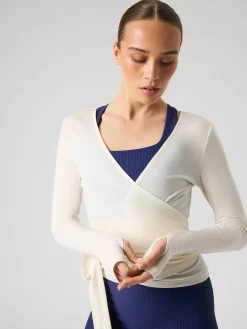 Björn Borg Yoga & Pilates|Gym & Träning * tudio Wrapped Top Tofu