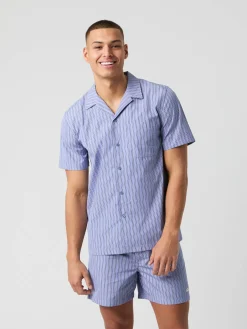 Björn Borg Skjortor|Pyjamas * Thoa aon horteeve Pyjaa hirt Country Blue