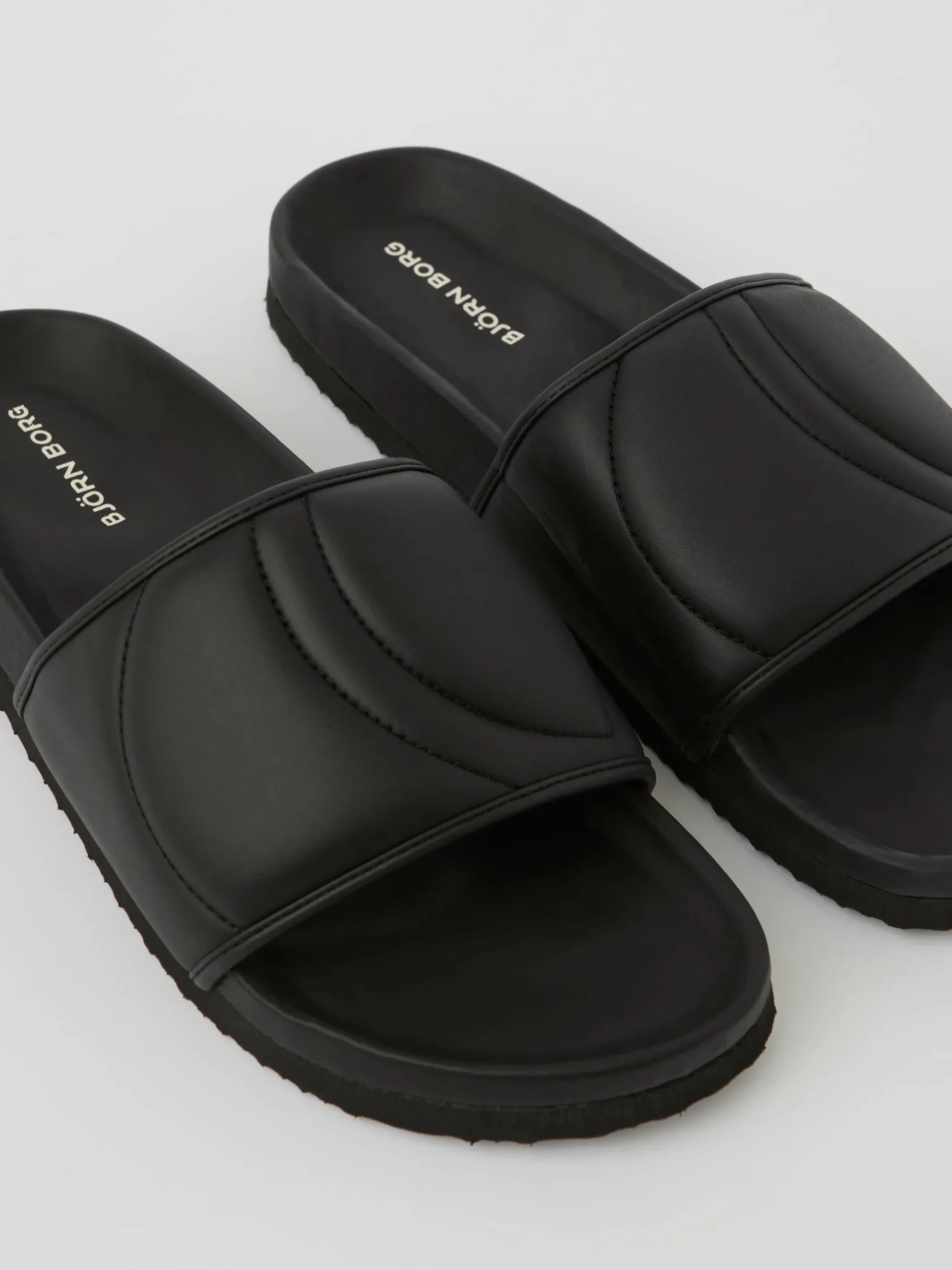 Björn Borg Sandaler|Sandaler * Unisex Timeout Slides Svart