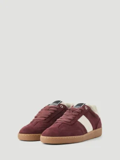 Björn Borg Sneakers|Sneakers * Women's Grace Suede Sneakers White / Burgundy