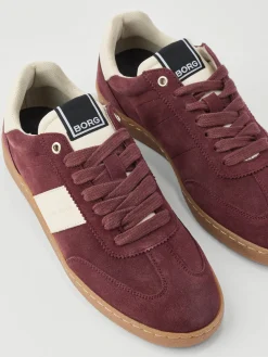 Björn Borg Sneakers|Sneakers * Women's Grace Suede Sneakers White / Burgundy